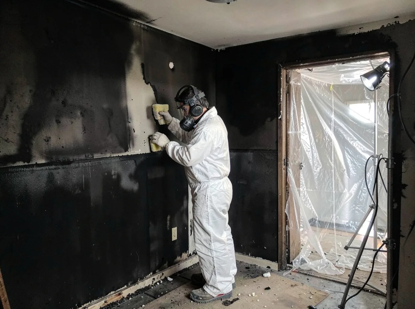 Fire Damage Restoration company in Alleghany, CA